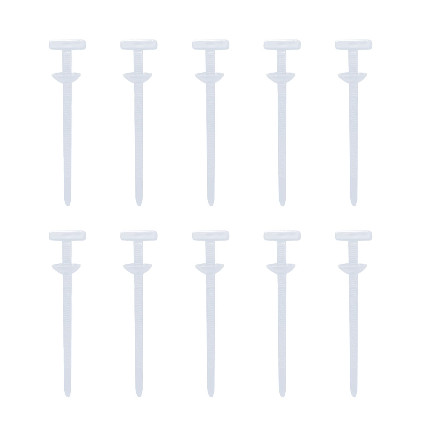 Woedpez White 200Pcs Strength Nylon Straps Temperature Resistant Cord Clamps Organizers Upgrades For Garage Home Electrical Projects Temperature Resistant Cable Tie