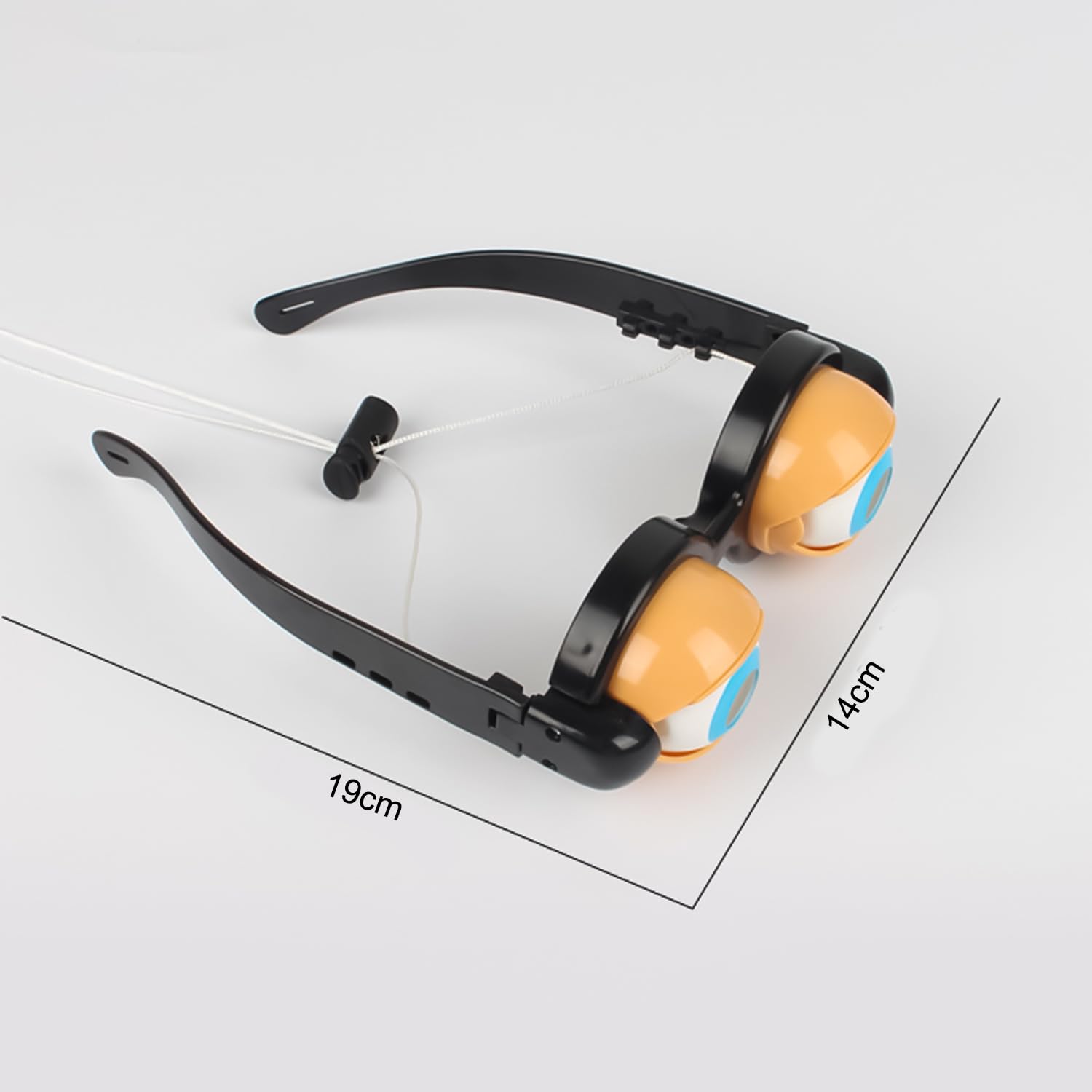 RmKbe Funny Glasses Big Eyes Glasses Plastic Prank Eyeglass Shake-Eye Party Glasses Joke Glasses for Halloween Adults Kids Party Favors - Image 2