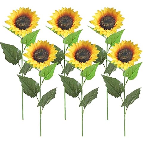 SLFYEE Tournesols Artificiels 62 cm Cover