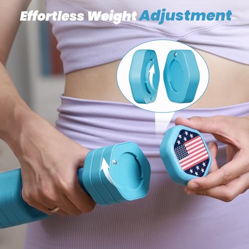 Set of 2 Adjustable Dumbbells 50lbs