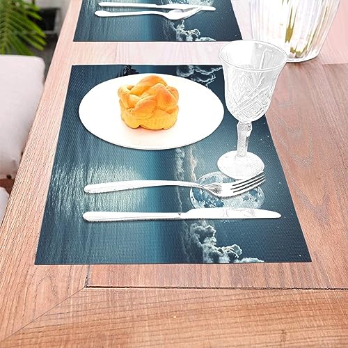 Sets de table salle à manger antidérapants pour cuisine hôtel maison