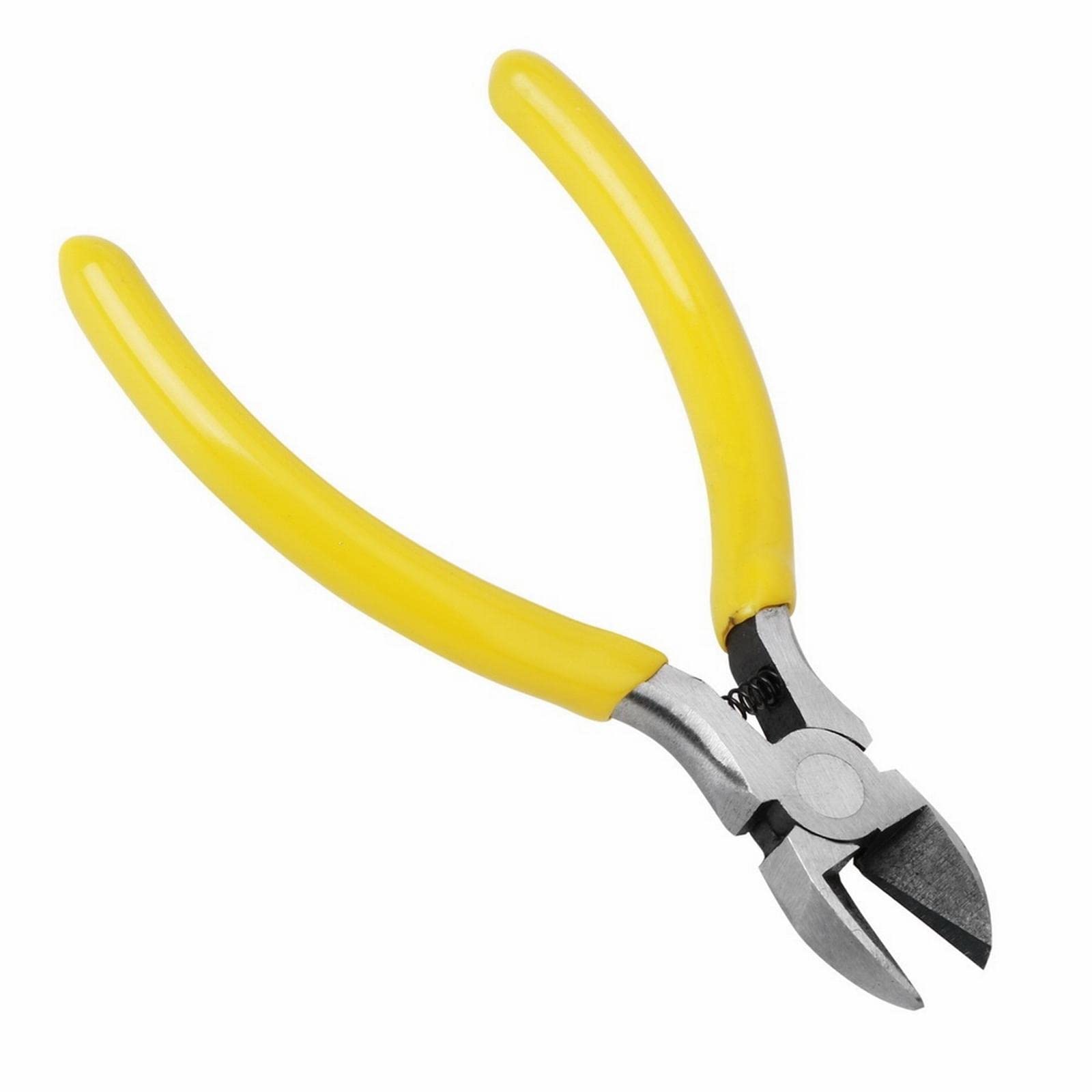 JINGYAN Alicates universales 11.5cm Garden Electrical Repair Tool Wire Cutter Pliers Electrican Work Diagonal Electricity Cable Cutting