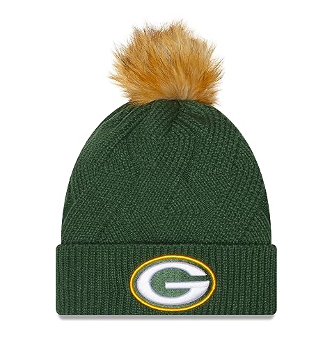 New Era Women's Green Green Bay Packers Snowy...