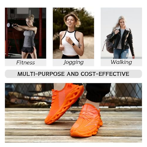 Image of Running Shoes for Women Slip On Tennis Walking Sneakers Sport Fashion Casual Workout Gym Athletic Hiking Nurse Non Slip Lightweight Breathable Trainers