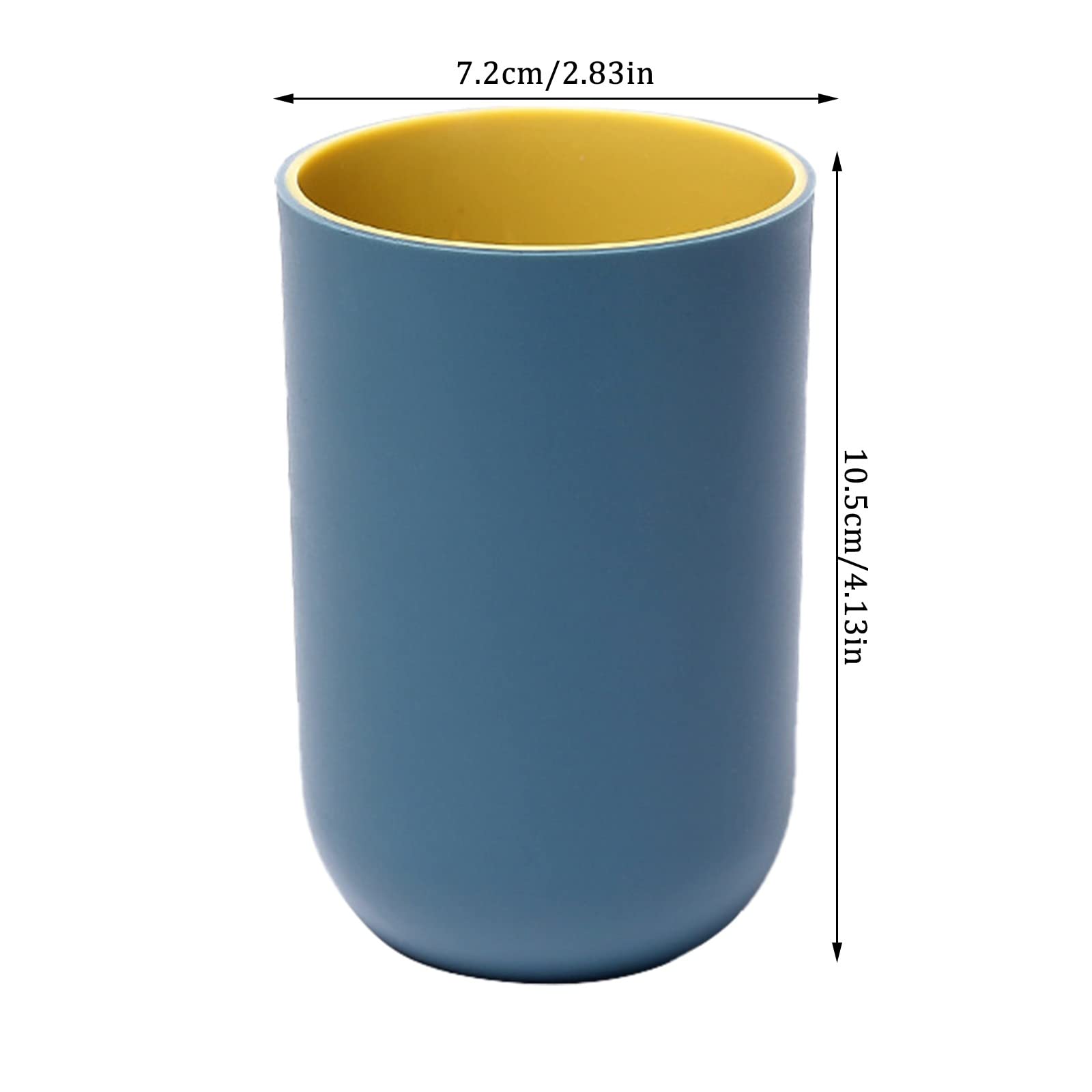 Uchwyt na szczoteczkę do zębów kubek 300 ml plastikowy łazienkowy szczotkowanie zębów kubek kubek do płukania ust do podróży płukania picia toaletka blat pasta do zębów mycie mycie