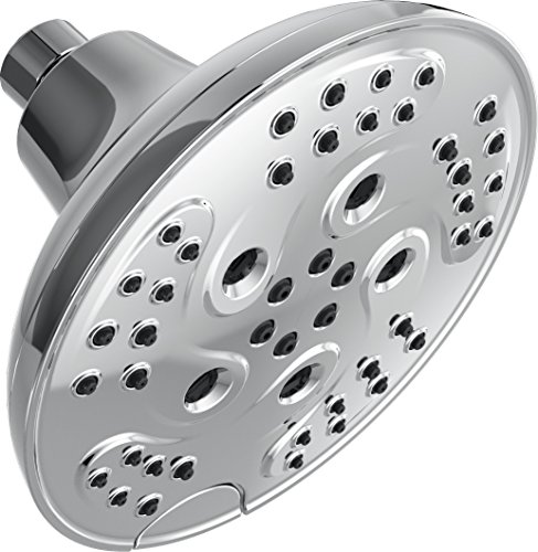 Exclusive Discount 90% Price Delta 52666 H2Okinetic 5-Setting Raincan Shower head, Chrome