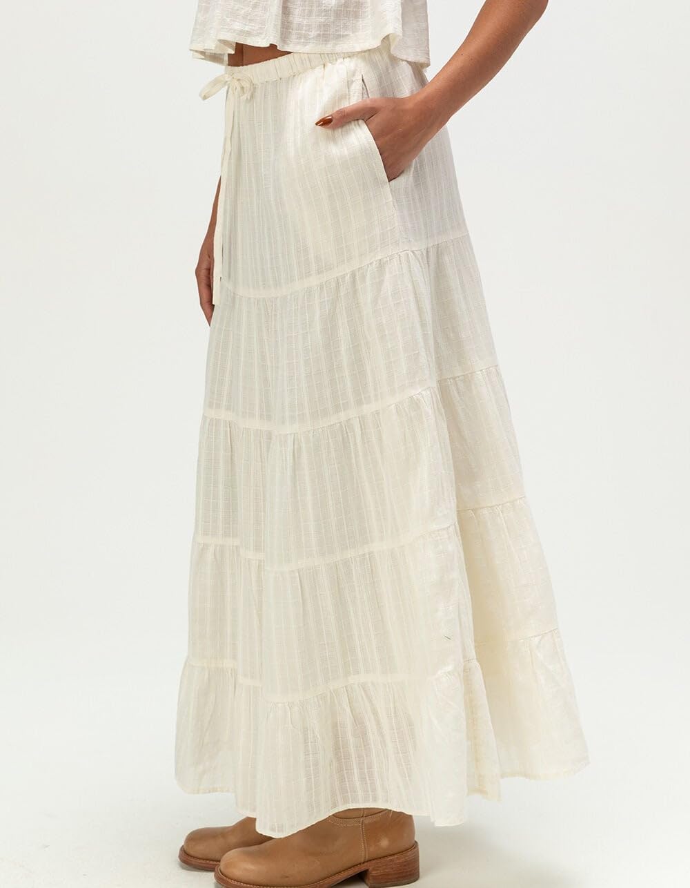 Patrons of Peace Lotus Womens Maxi Skirt