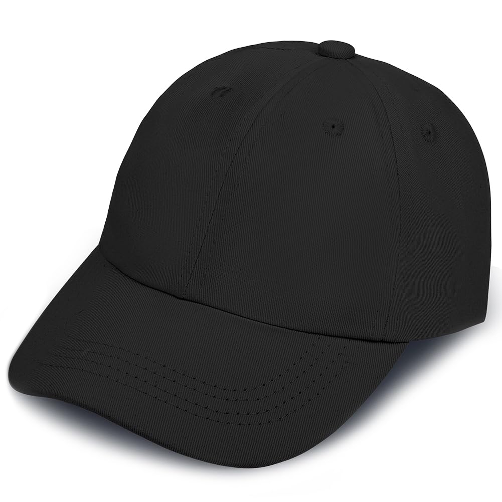 Gorra de Béisbol para Niñas, Gorras Informales Transpirables de Color Sólido, Gorras Casual Regalos para Niñas Verano, Viajes Escolares Gorras