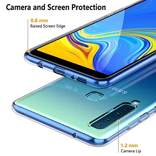 Image of Case Creation Plastic Brand - Mobile Cover For Samsung Galaxy A9 2018 (Soft & Flexible Back Case), Transparent
