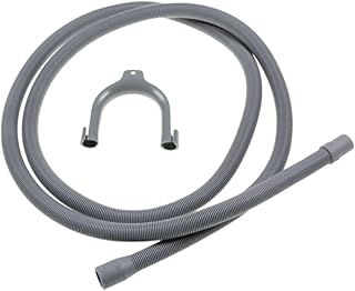 SOS Accessoire Tuyau de vidange universel 2.5m droit/droit diam 19 22 et 32 mm pour lave linge, lave vaisselle, machine à laver, universel
