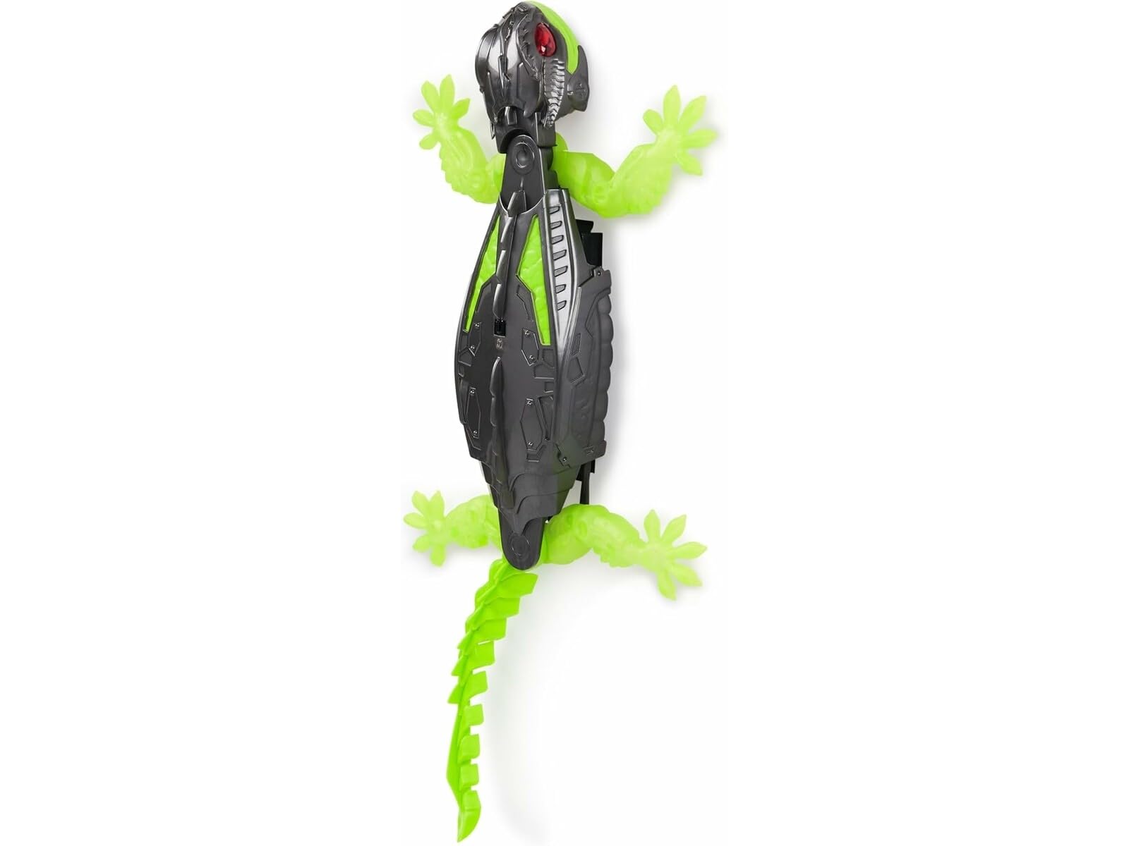 Hex Bots - Wall Crawler Gecko, zdalnie sterowany gekon pełzający po ścianach i sufitach, ze świecącymi oczami LED, łatwe sterowanie za pomocą pilota zdalnego sterowania, realistyczne ruchy, od 4 lat