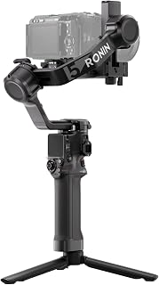 DJI RS 5 Gimbal Stabilizer for Canon Sony Panasonic Nikon Fujifilm Cameras - Fine-Tuning Knobs, 2nd-Gen Axis Locks, Z-Axis Indicator, 3kg Payload