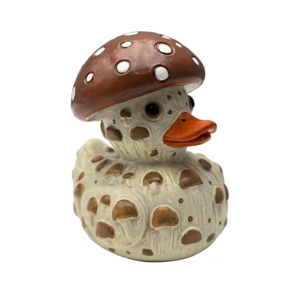 UDSKNV[KSL Vegetable Duck Figurines 3D Vegetable Duck Figurine for Desktop Resin Sculpture Table Centerpieces for Home Decor