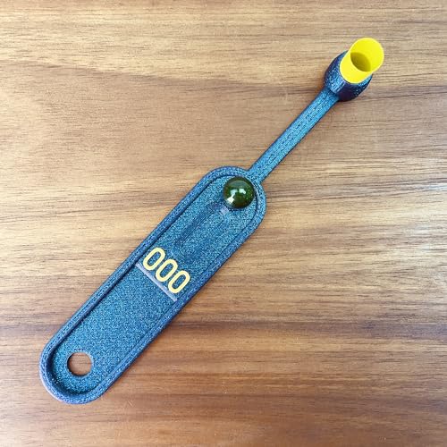 Single Capsule Scoop - Size 000 - A Tool for Weighing and Filling Capsules (Filling Tool for Empty Pill Capsules Filler, Capsules Size 000 00 0 1 2 3 4 5 (000 Capsule Size)