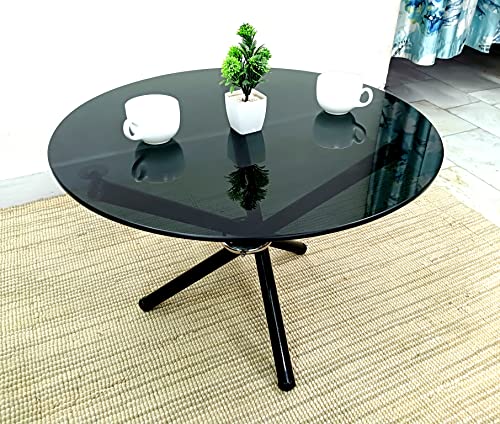 Coffee Tables: 10 Stylish Picks for Your Living Room 20 AVRIAN Modern Glass & Metal Folding Round Coffee Table | Center C...