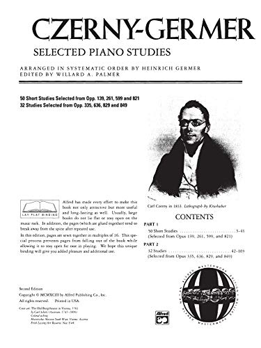 Czerny -- Selected Piano Studies, Vol 1