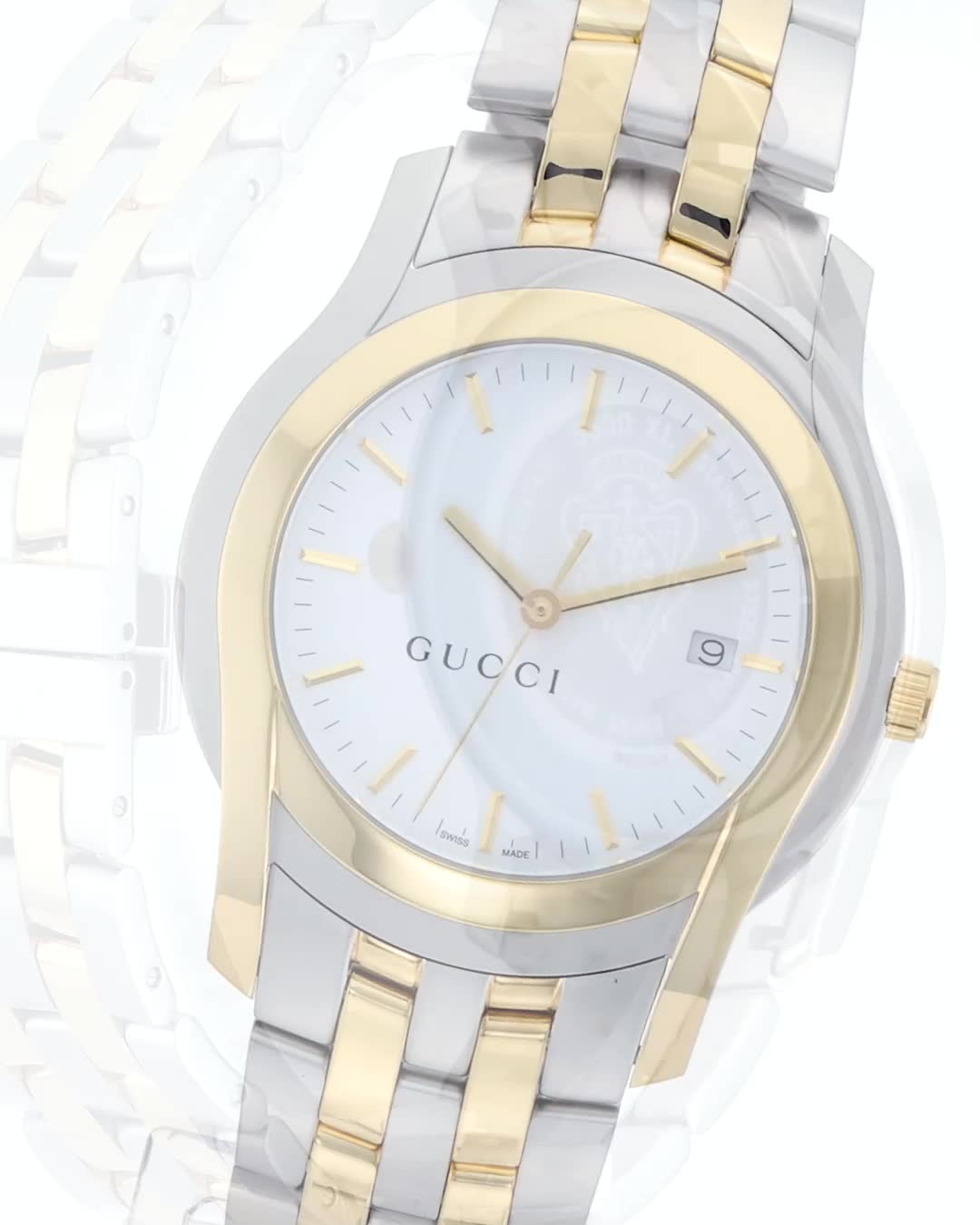 Amazon.co.jp: [GUCCI(グッチ)] GUCCI 腕時計 Gクラス ホワイト文字盤