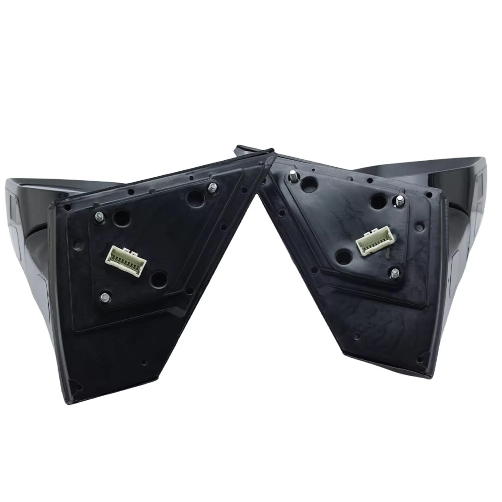 Complet rétroviseur Pour Hyundai Pour Santa Fe MK3 DM 2012 2013-2015 6 Broches Rétroviseur Assemblage Noir Manuel Pliant Rétroviseur De Porte Latérale