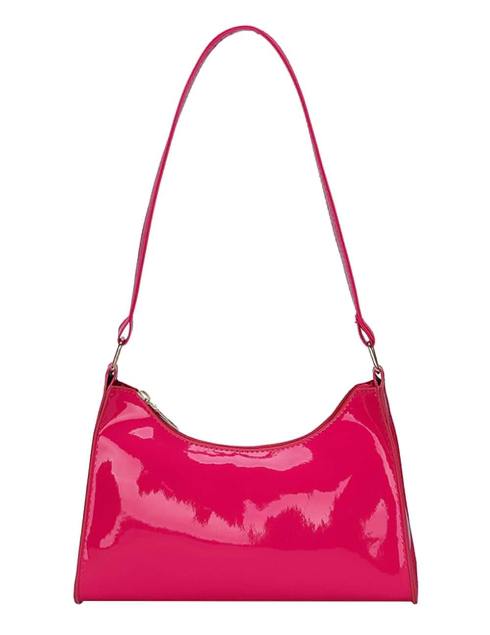 Patent Pu Handbags Shiny Clutch Purse Elegant Evening Bags MINI Shoulder Bag Small HOBOS