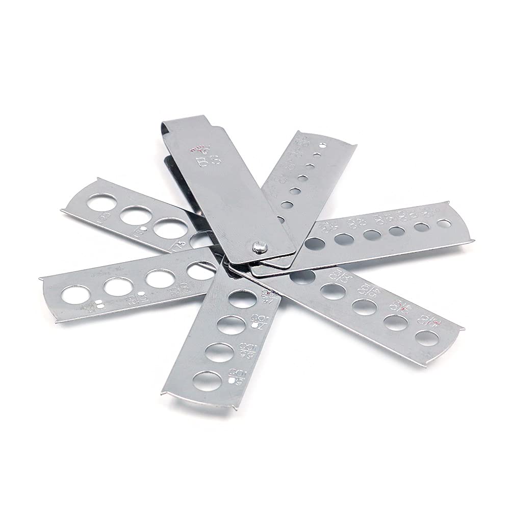CENPEK Gem Measuring Tool Jewelry Tool Jewelry Equipment Accessory Diamond Gem Gauge Stone Measuring Tool for Gem Diamond Stone Size Measure