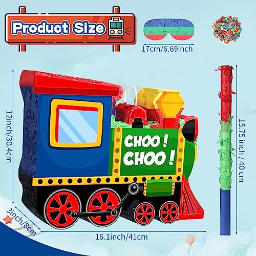 Shappy SHAPPY-RTYH1003 Small 3D Train Pinata thumb #1