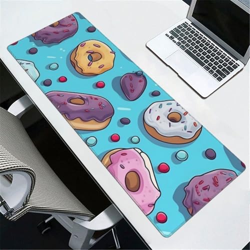 Tapis de souris Donut 80x30 cm aux finitions soignées