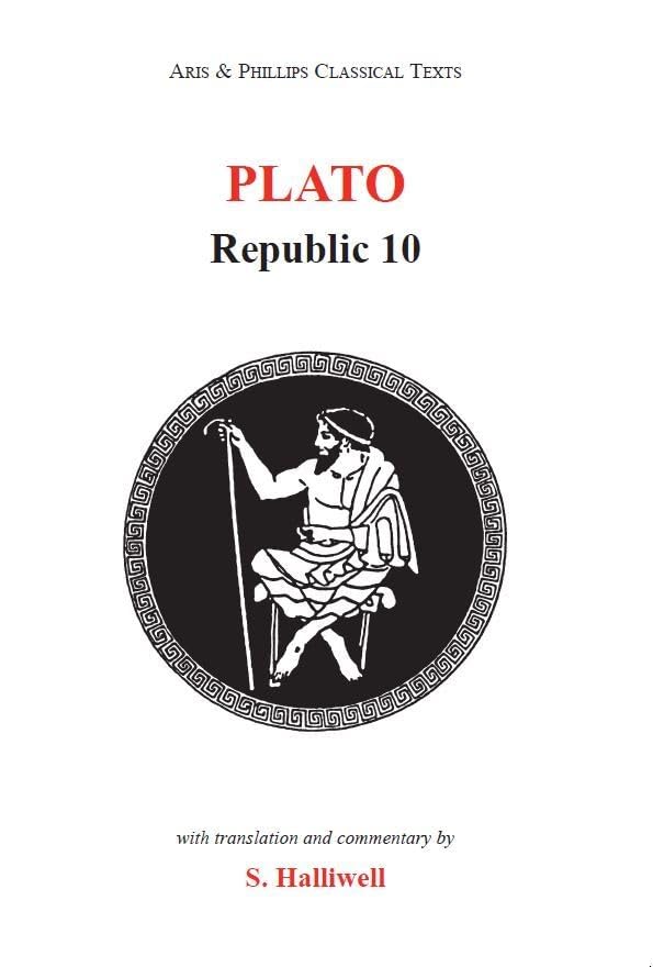 Plato: Republic X (Aris & Phillips Classical Texts) (Ancient Greek Edition)