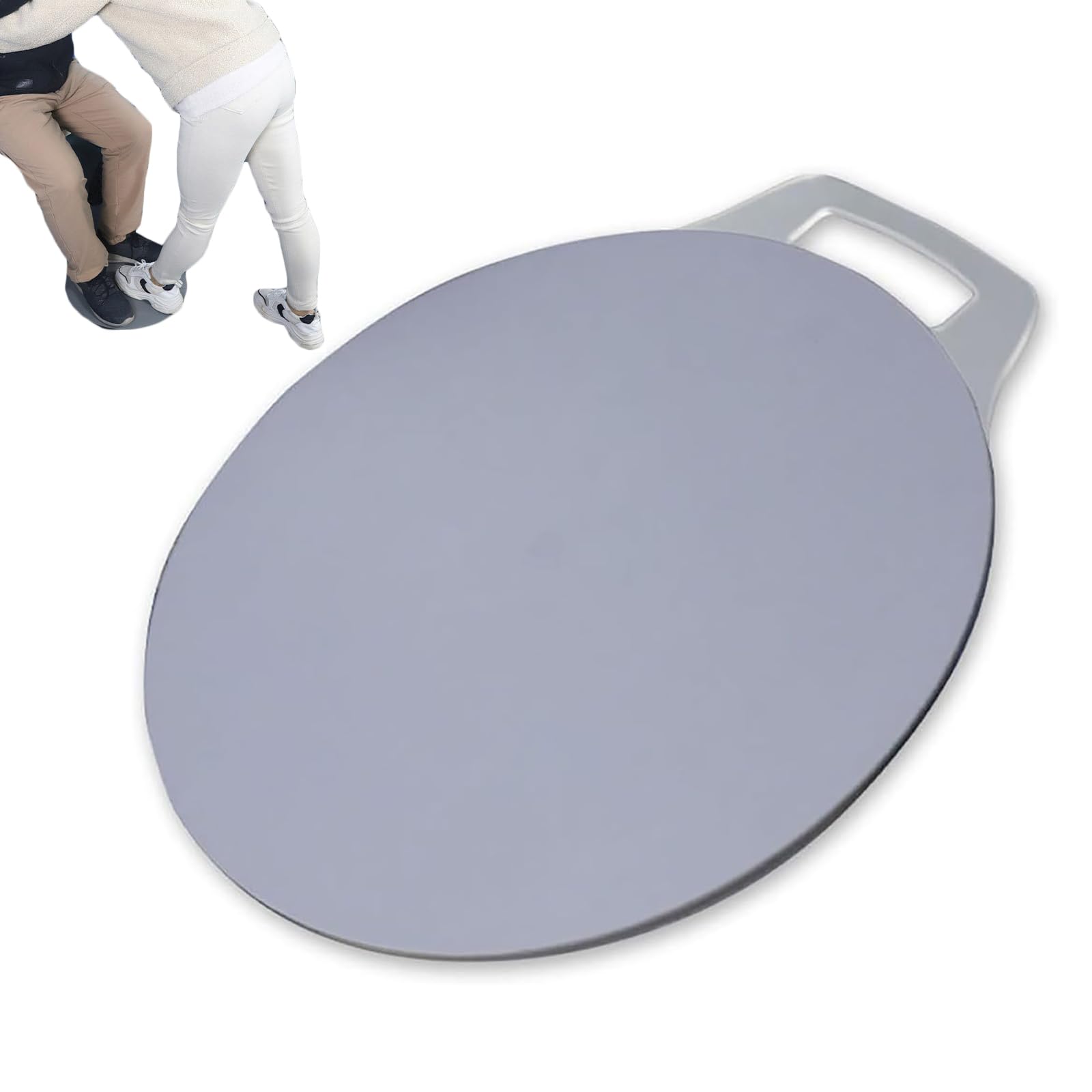 Tablero De Ayuda para Transferencia De Pacientes, Disco Giratorio De Transferencia De Pacientes, Giratorio 360° Suavemente, Carga De 270 Libras Y Superficie Inferior Antideslizante
