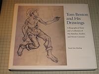 Tom Benton and His Drawings: A Biographical Essay and a Collection of His Sketches, Studies, and Mural Cartoons 0826204074 Book Cover
