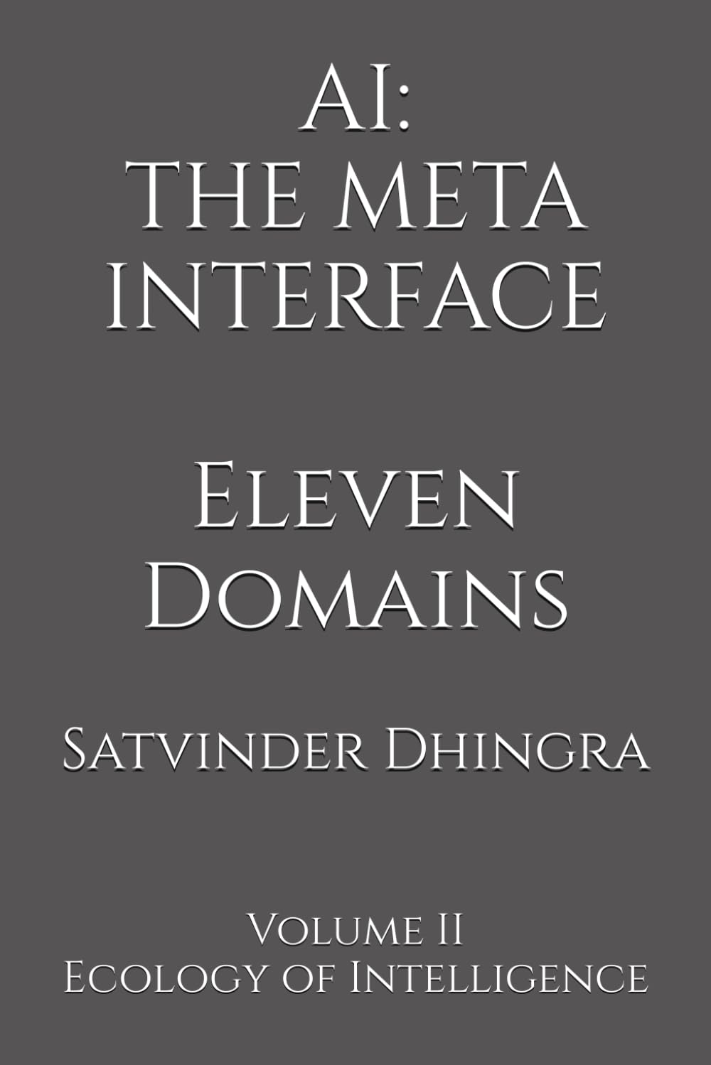 AI: THE META INTERFACE: Eleven Domains Where AI Is Becoming the Interface Through Which Civilization Knows Itself - Volume II of Ecology of Intelligence
