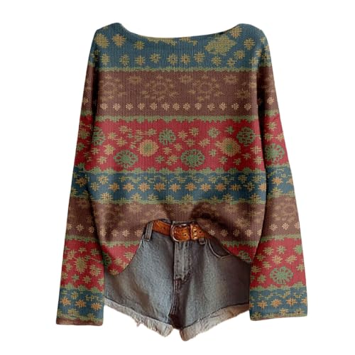 Jersey de punto acanalado de manga larga que abriga sin pesar en invierno