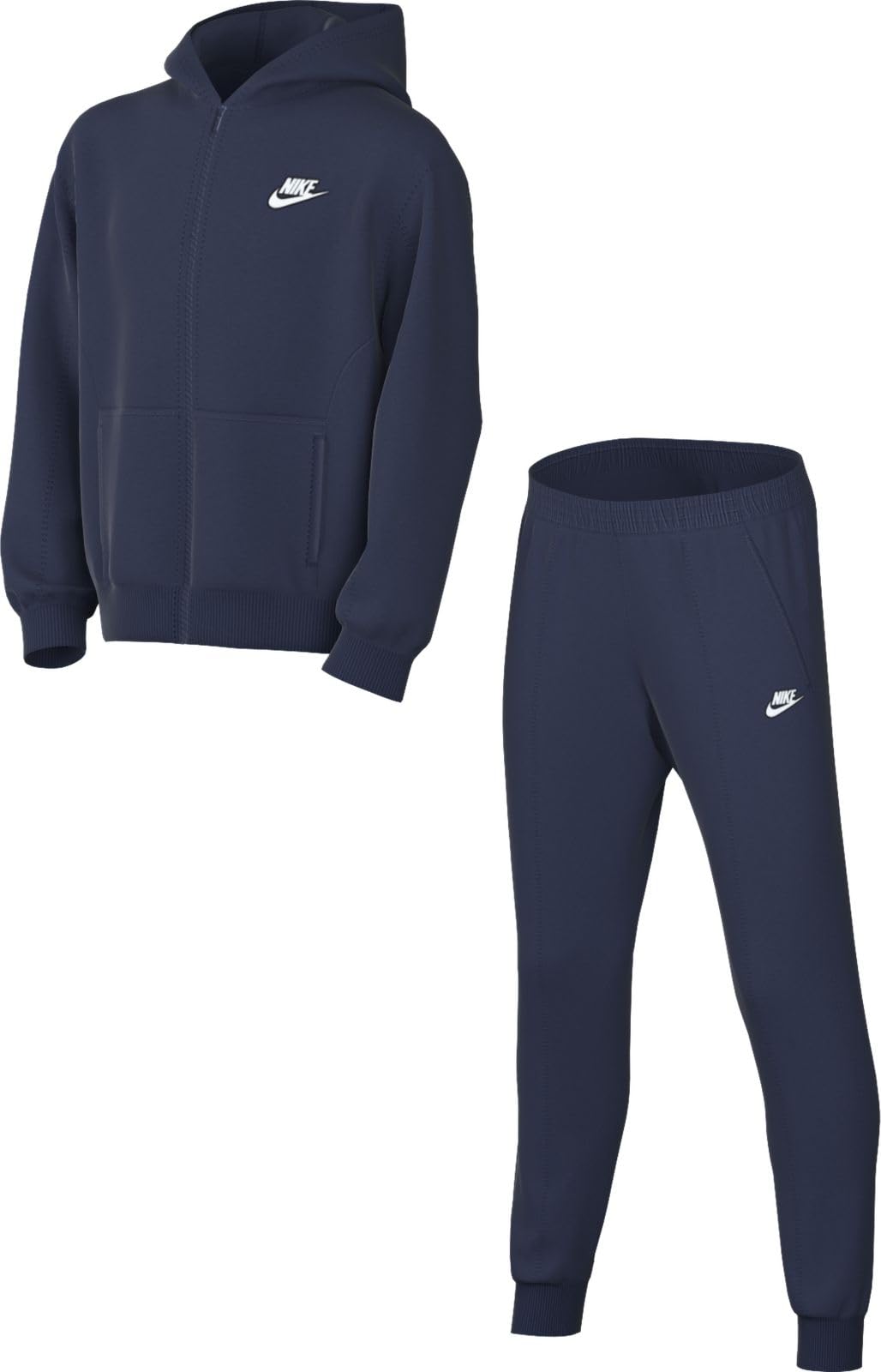 Nike Boys Black Fleece Tracksuit  in Size 11 - 12 Years, Sports Direct