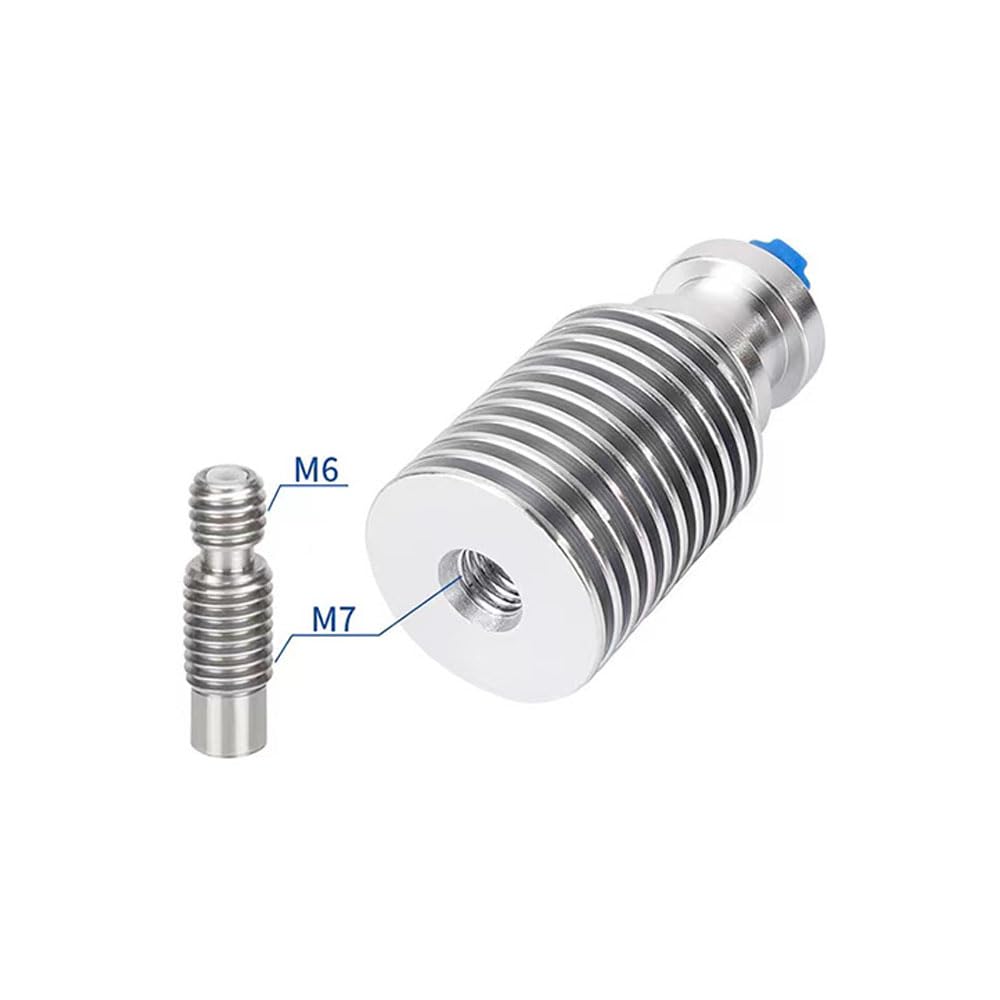 HzdaDeve Hotend do Prusa I3 MK3 głowica drukująca radiator Heat Break zestaw do wytłaczarki z dodatkowym zamiennikiem do drukarki 3D Prusa I3 MK3/Prusa I3 MK3S +