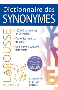 Hardcover Dictionnaire des synonymes Larousse (Références) (French Edition) [French] Book