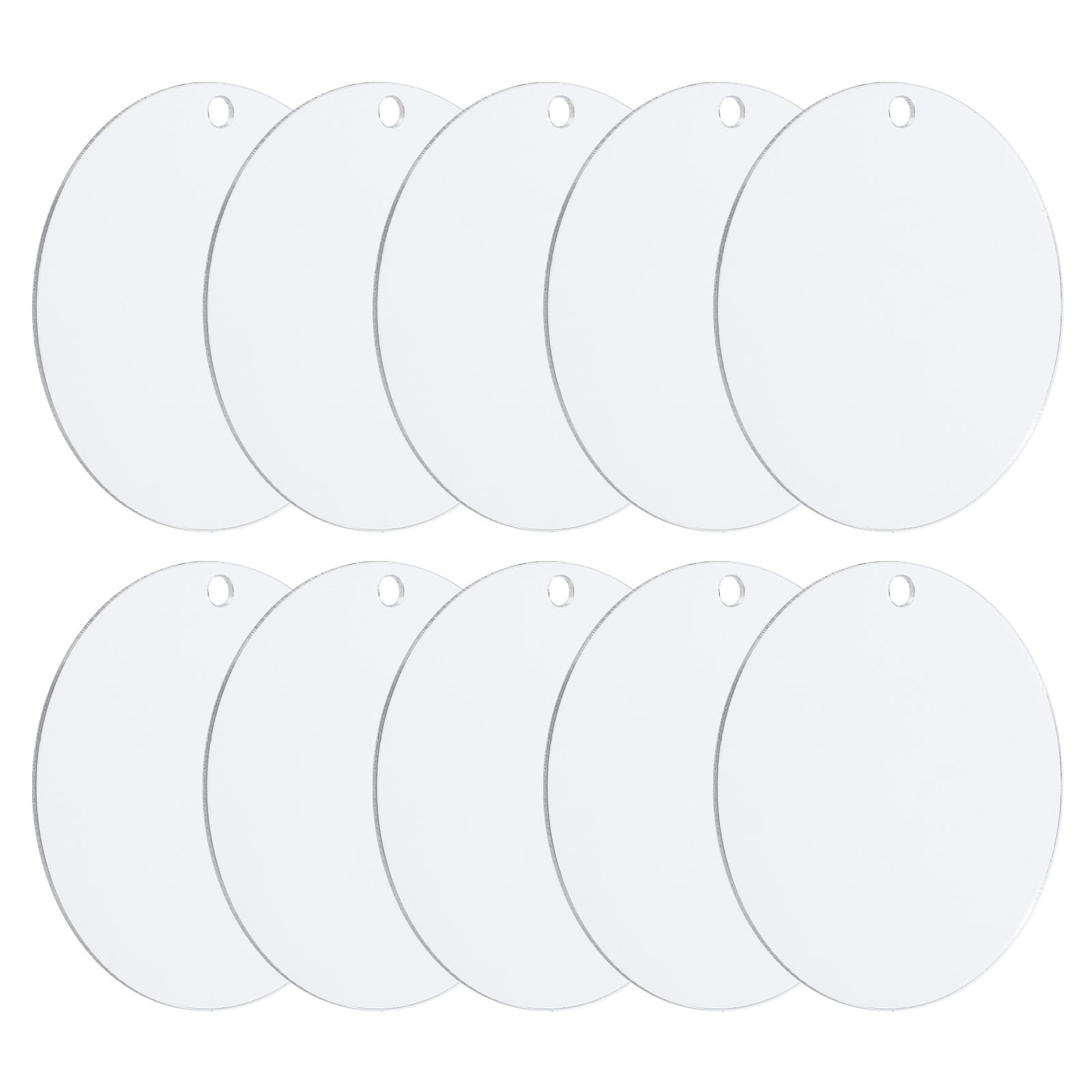 Acrylic Circles - 10 Pack for Crafting & DIY -10