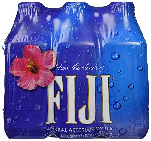 Fiji Water Artesian Water, 330 ML, 11.15-Ounce (Pack of 6)