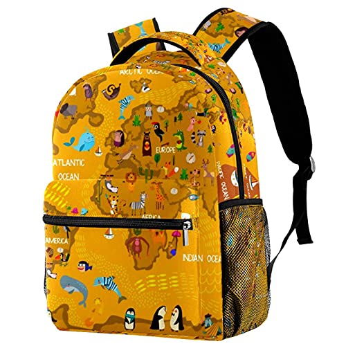 Sac à dos ordinateur portable grand format imprimé football multicolore pour ado et adulte