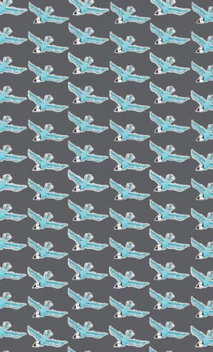 Critters Who Care Watercolor Blue Jay Bird Journal - Grey (Critters Who Care Journal Series)