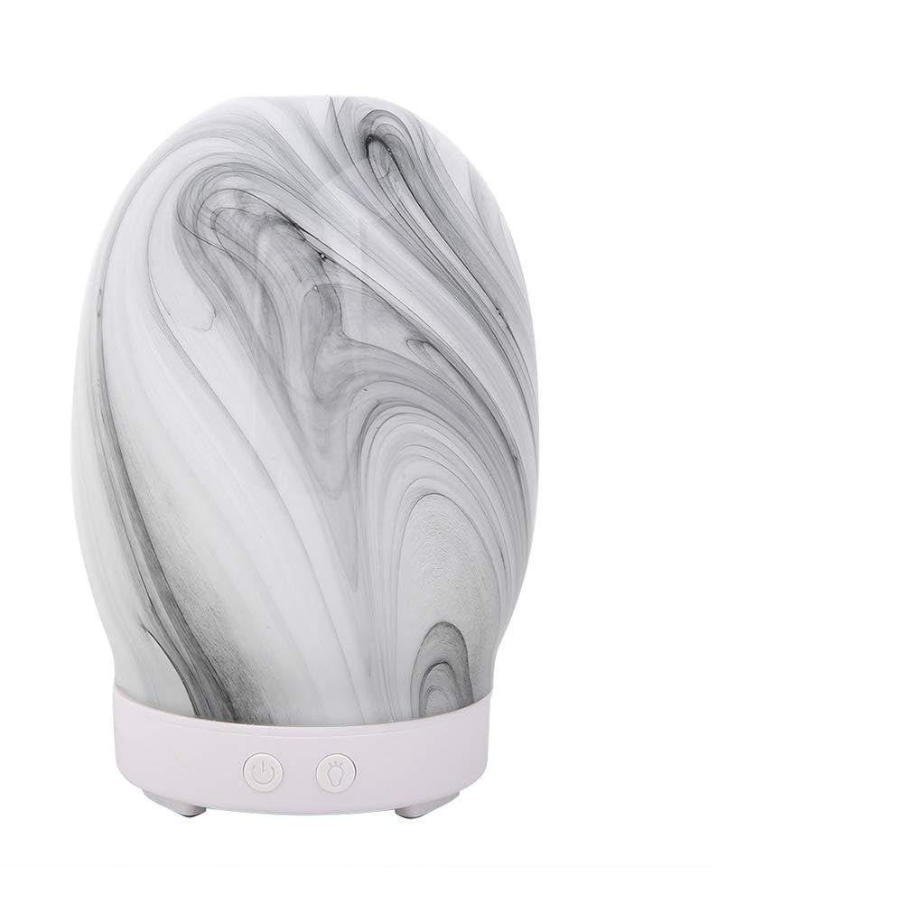Diffusore e umidificatore di oli essenziali per aromaterapia ad ultrasuoni da 100 ml con luce notturna a LED, spegnimento automatico, funzionamento silenzioso per camera da letto