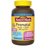 Nature Made Prenatal + DHA 200 mg Softgels (.150 Count)