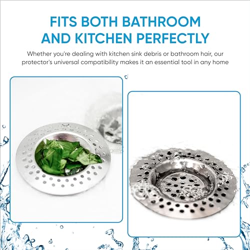 Colador para fregadero y bañera acero inoxidable 3 in miniatura 4