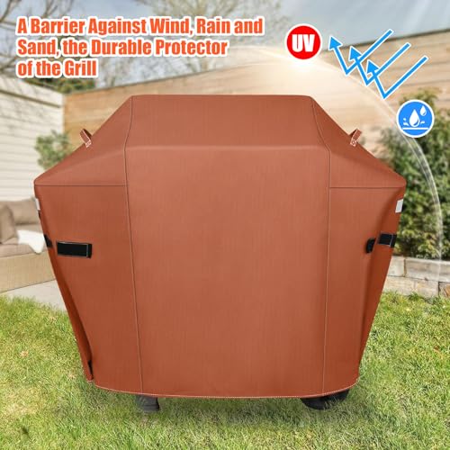 Image of 51 Inch Grill Cover for Weber Spirit 300 /Spirit 400 Series Grills