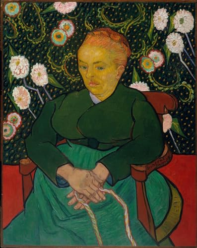 Tableau toile Van Gogh la berceuse 60x90cm pour habiller un grand mur vide