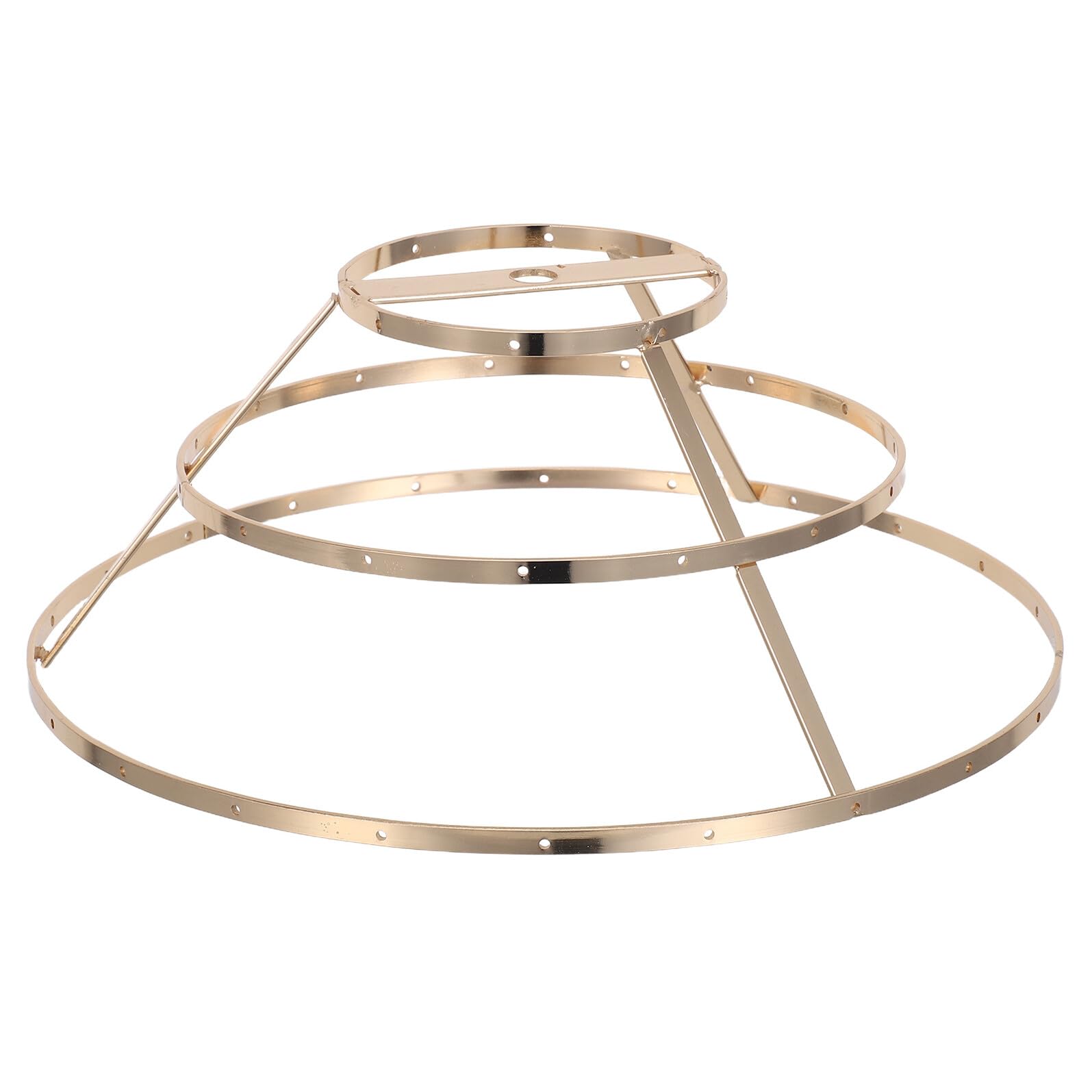 Cadre suspendu en fer doré Tofficu pour lampe DIY et décoration de couloir