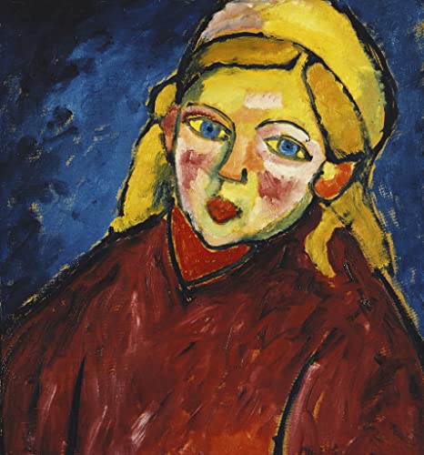 Cuadro de Jawlensky 60x90cm, lienzo decorativo para dar color a paredes vacías