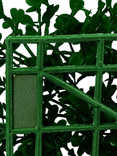 Image of Story@Home Artificial Gardening Mats Fern Wall Panels Covering Roof /Cover Wall /Wdding Party Foliage /Garden /Backyards - Maroon