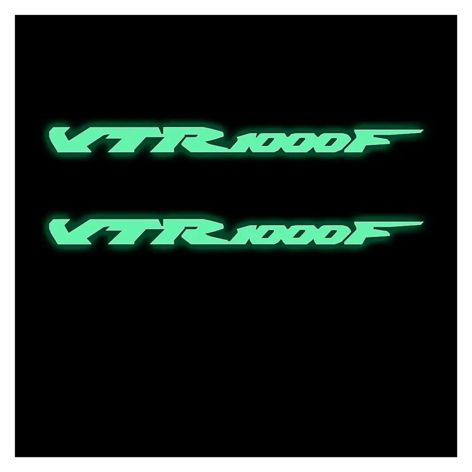 Motorcycle Glow Stickers Waterproof Decal for VTR1000F Firestorm VTR 1000 F 1000F SuperHawk(Fluorescence,2cm*12cm)
