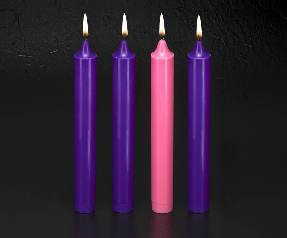 12" X 1 1/2" Advent Candle Set