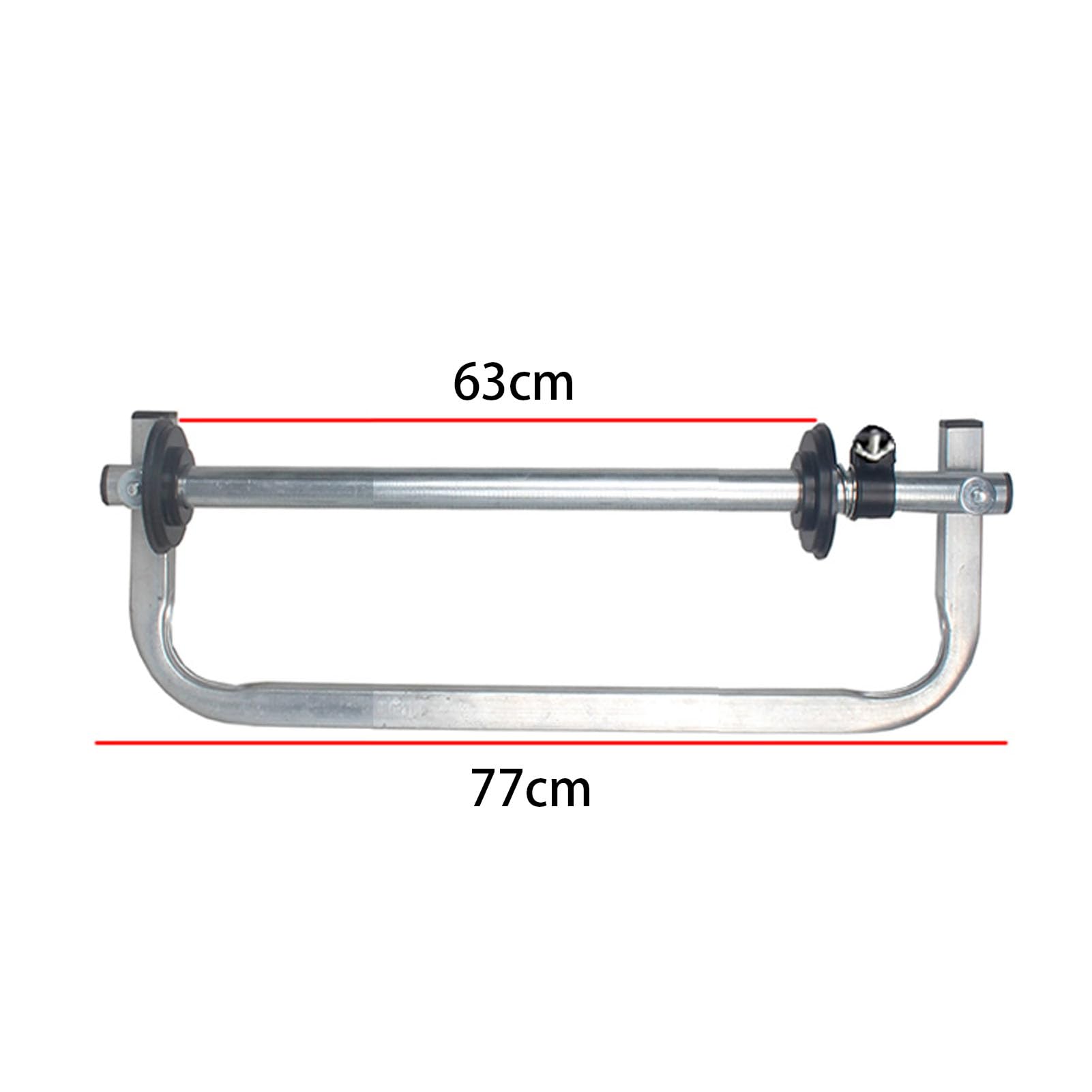 Soporte para Dispensador de Film Estirable – Herramienta Manual de Envoltura Retráctil para Envíos y Mudanzas Industriales (Se Ajusta a 63 cm)