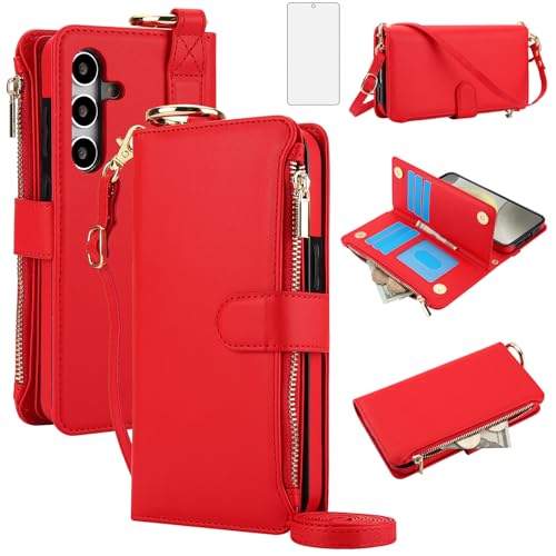 Housse Samsung Galaxy A36 5G avec bandoulière et porte-cartes pour vos sorties